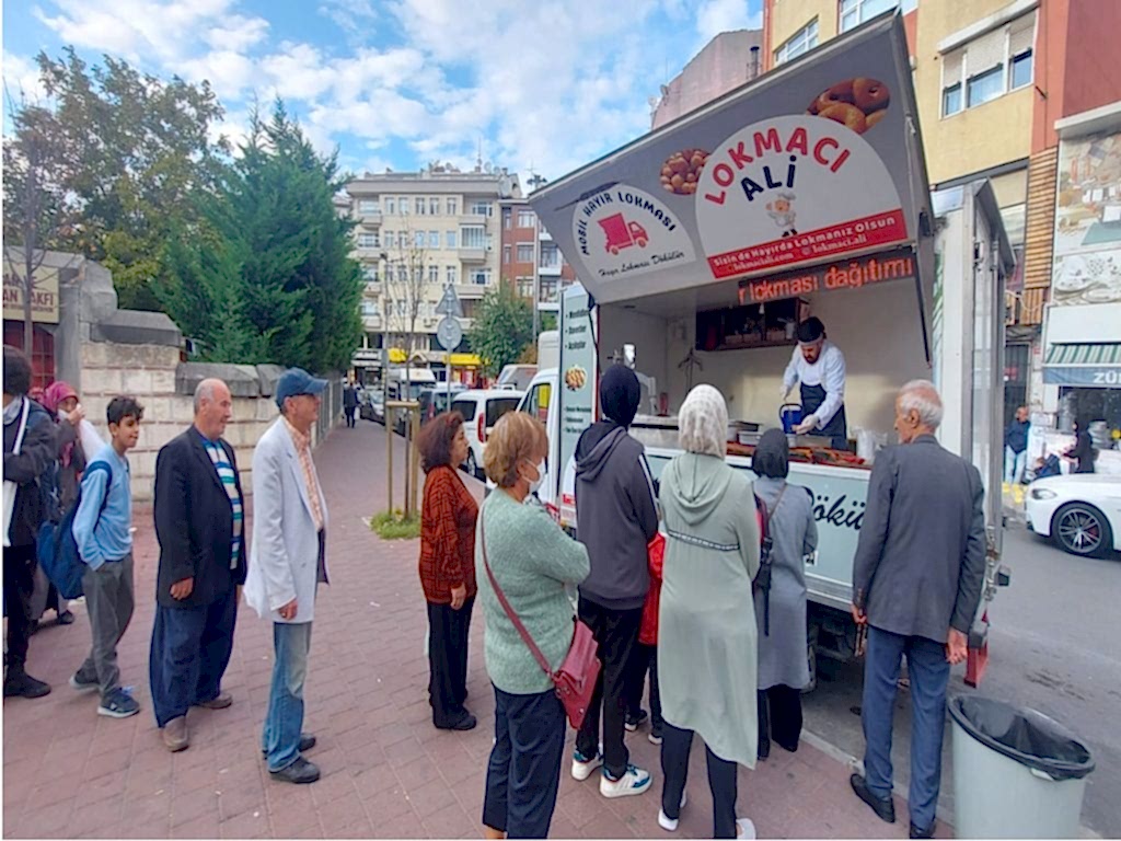 Mobil hayır lokması